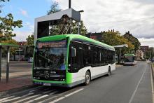 The control of charging infrastructure will improve availability of electric buses. Photo: Üstra Hannoversche Verkehrsbetriebe