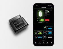 The CleverKey plug-in device provides deep EV intelligence to Danlaw's new CleverCharge system. Image: Danlaw