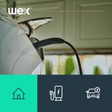 Features of WEX’s unified charging software include extensive charge point network coverage, an easy-to-use app, and an advanced fleet management portal. Image: WEX